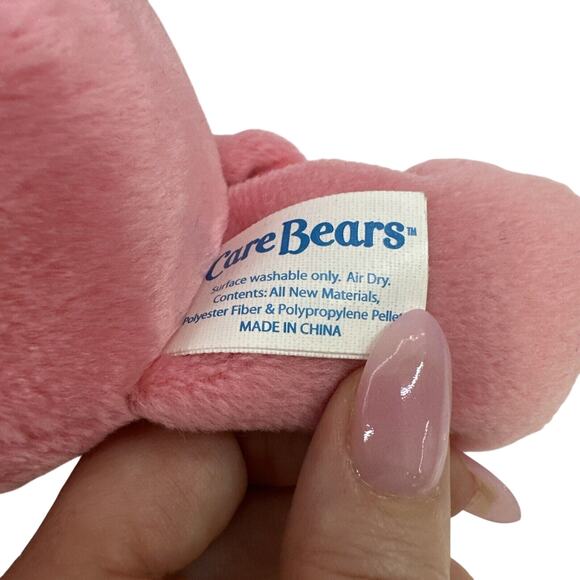 Care Bears Love A Lot Bear 8" Plush Pink Hearts 20th Anniversary Play Along Doll - Picture 6 of 9